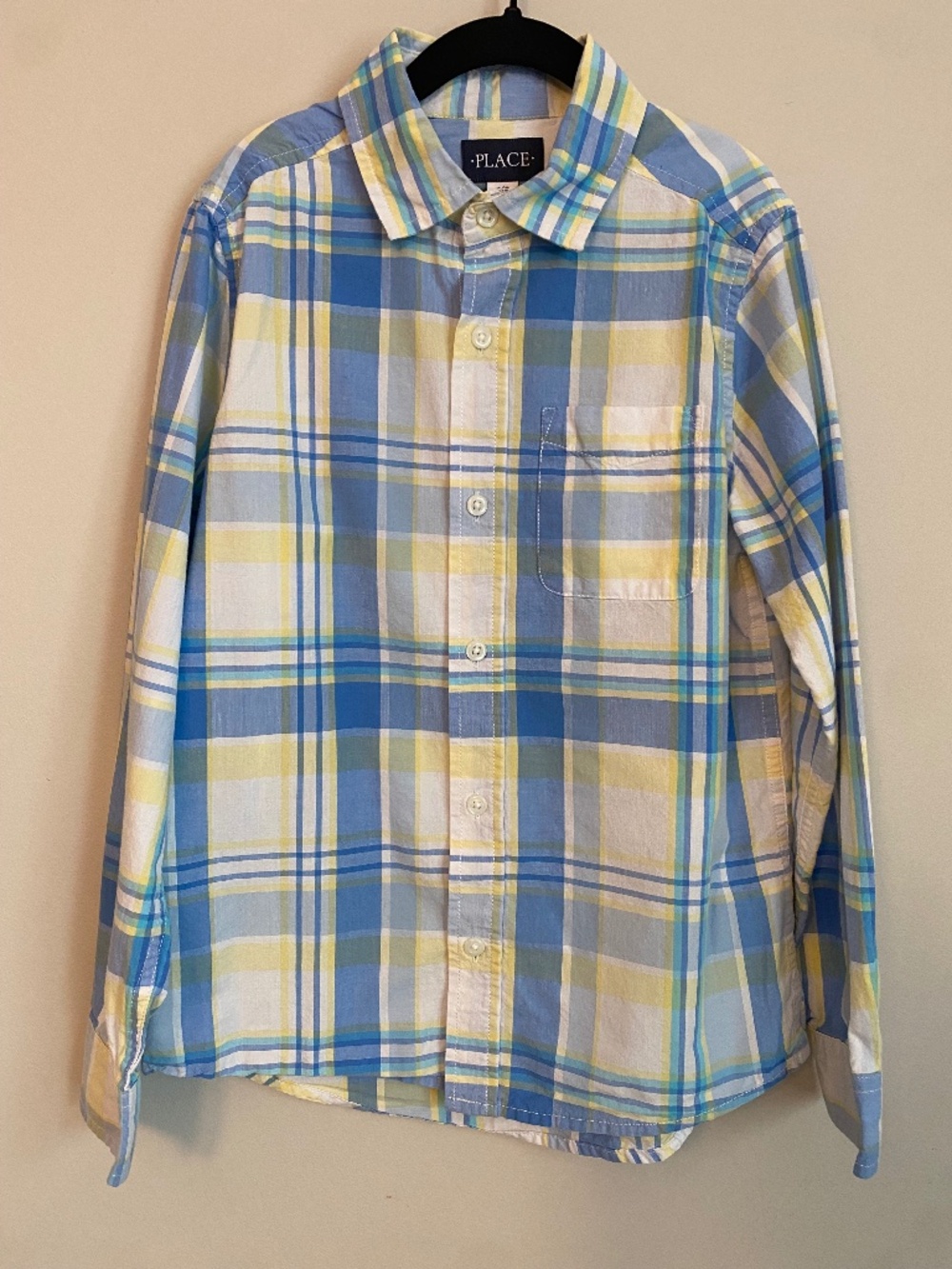 The Children's Place Plaid Button Up Shirt